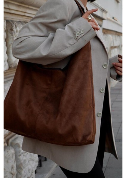 Kadın Büyük Boy El Kol Omuz ve Tote Çanta - Geniş Hacim