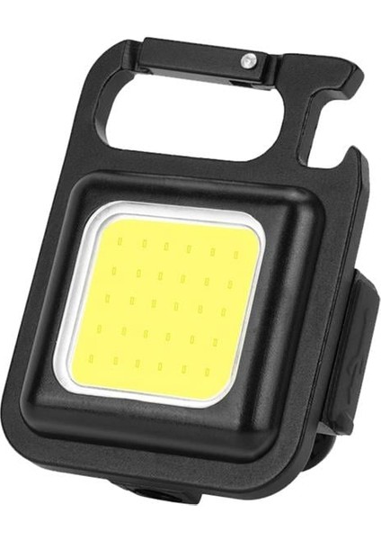 PM-21489 Cob Ledli 3 Fonksiyonlu Anahtarlık Şarjlı Lamba