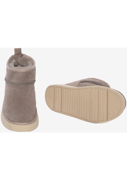 Kadın Vizon Süet Hakiki Deri Günlük Bot 4K2TB59145