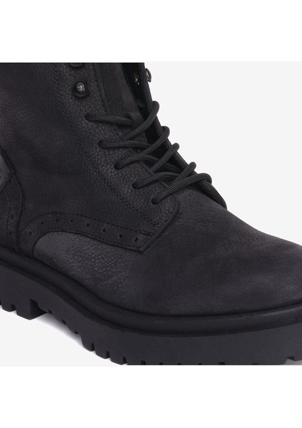 Erkek Siyah Hakiki Deri Klasik Bot 4K1UB16290