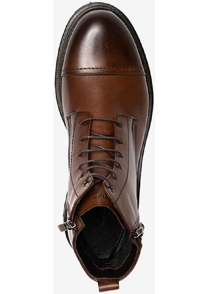 Erkek kahverengi Hakiki Deri Casual Bot 3K1UB75139