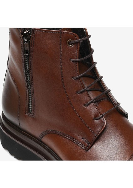 Erkek kahverengi Hakiki Deri Casual Bot 3K1UB75139
