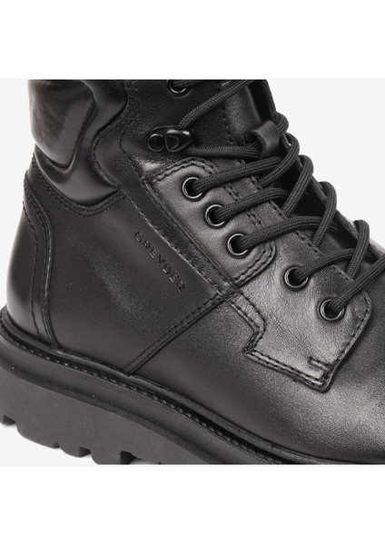 Erkek Siyah Hakiki Deri Günlük Bot 4K1UB16282