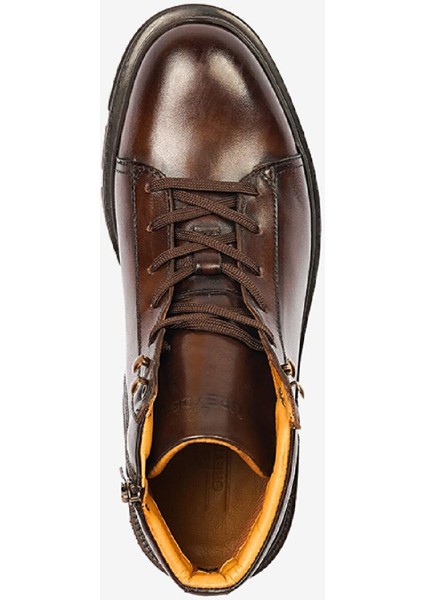 Erkek Kahverengi Hakiki Deri Günlük Bot 4K1UB64615