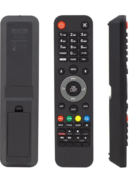 Next YE-17500 HDMI Cx Pvr Uydu Alıcı Kumandası 6950