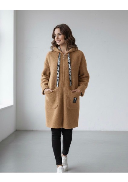 Buklet Uzun Fermuarlı Kaban