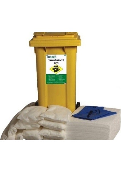 Yağ ve Petrol Döküntü Temizleme Kiti 125 Lt