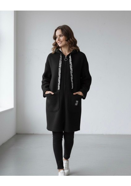 Buklet Uzun Fermuarlı Kaban