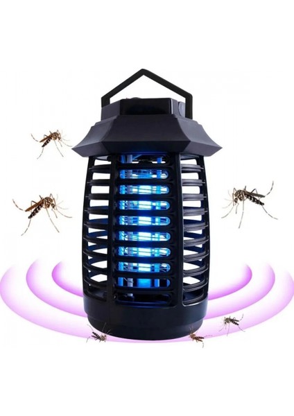 Tutma ve Asma Saplı Ledli Sinek Makinası 2W Sinek Öldürücü Uv Mor Işıklı Aparat indirimleri