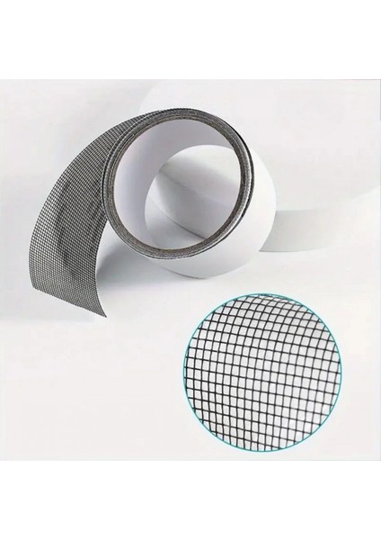 Güçlü Yapışkanlı Pencere Tamir Bandı, Böcek Önleyici Yama Bandı 2 mt x 5 cm