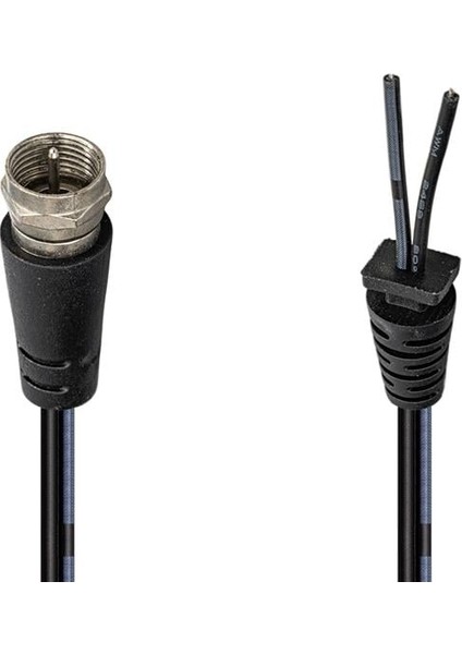 Weko 1.2 Metre F Konnektör Adaptör Kablo Yerli Üretim