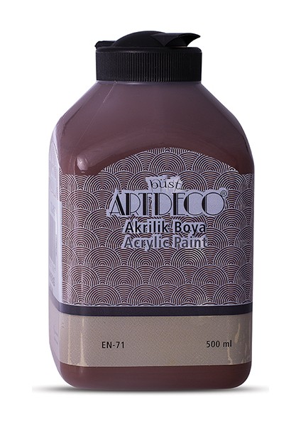Artdeco Akrilik Boya 500 ml Kahverengi 070L-3615