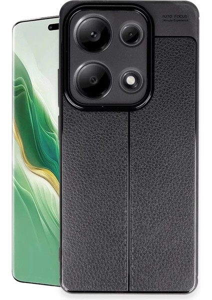 Newface Note 13 4g Kılıf Auto Focus Kapak - Siyah