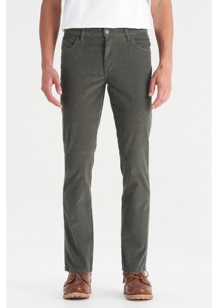 Pamuklu Texas Slim Fit Dar Kesim Cepli Esnek Kadife Pantolon fiyatları