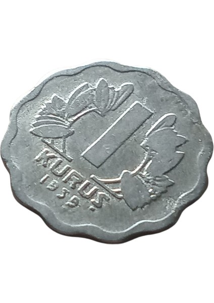 1939 Cumhuriyet Dönemi 1 Kuruş Koleksiyon Madeni Para
