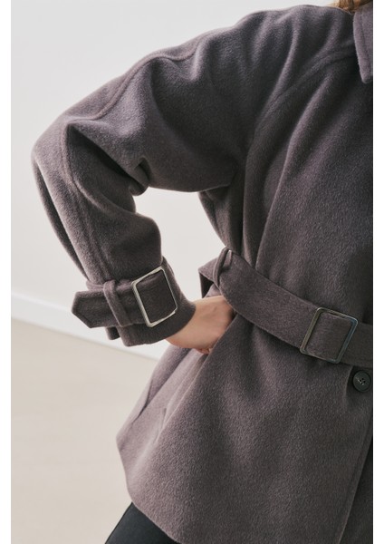 Premıum Kaşe Geniş Kaban Antrasit fırsatları