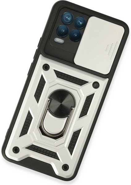 8 Kılıf Pars Yüzüklü Silikon - Gümüş modelleri