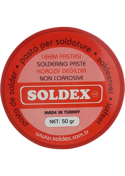 Soldex Lehim Pastası 50 gr