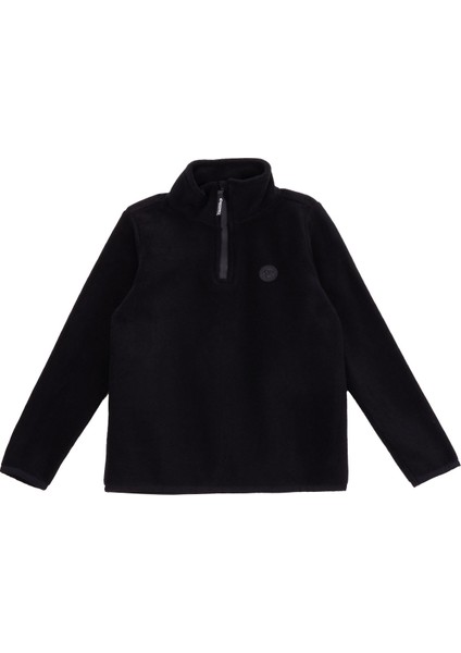 Siyah Erkek Çocuk Polar Sweatshirt D5WB-SWT3332