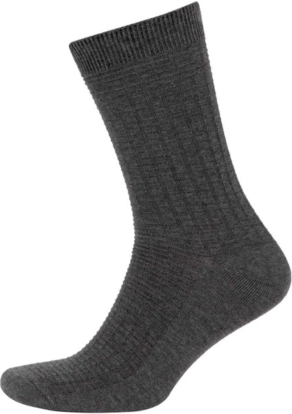 Erkek Rahat Lastikli 5'li Pamuklu Uzun Çorap C6712AXNS modelleri