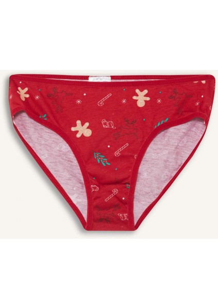 Kız Çocuk Yılbaşı Temalı Penye Slip Külot G4005A825WN fiyatları