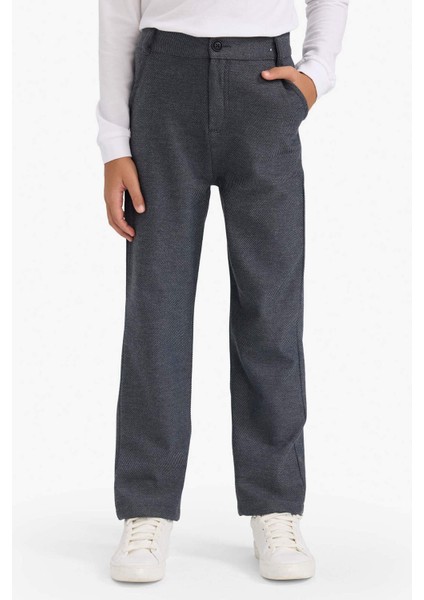 Erkek Çocuk Düz Paça Twill Pantolon G5467A825CW modelleri