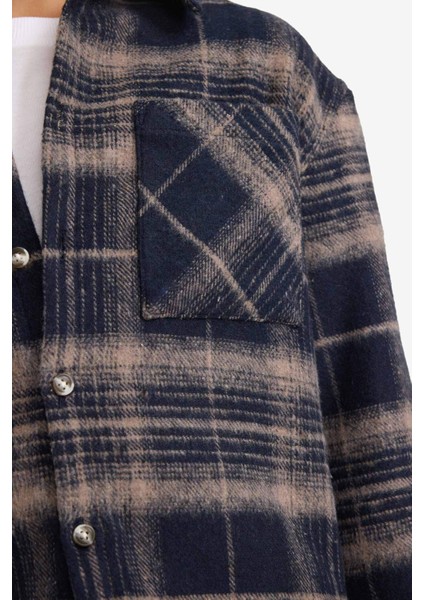 Erkek Çocuk Ekose Desenli Flanel Uzun Kollu Gömlek G5285A825CW fırsatları