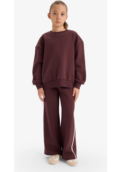 Kız Çocuk Wide Leg Geniş Bol Paça Eşofman Altı G6277A825WN fiyatları