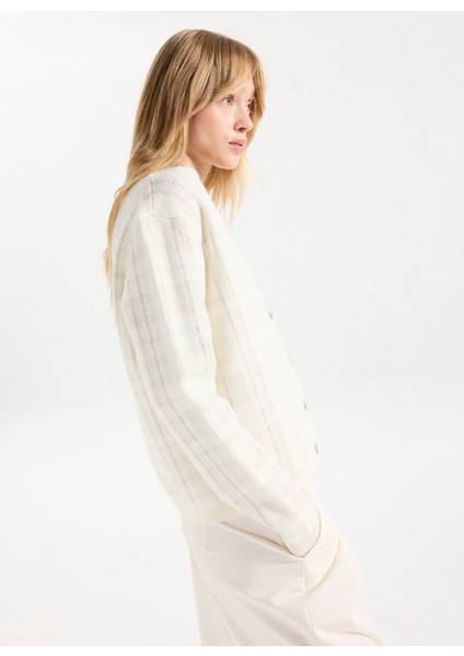 Ekru Kadın Hırka F5WL-HRK0026 fiyatları