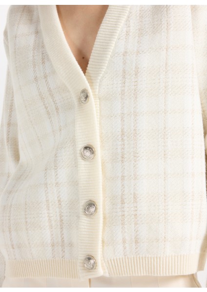 Ekru Kadın Hırka F5WL-HRK0026 indirimleri