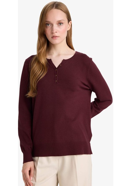 Regular Fit V Yaka Kazak E9145AX25AU modelleri