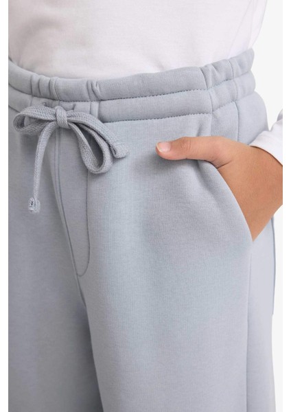 Erkek Çocuk Oversize Geniş Kalıp Beli Lastikli Eşofman Altı G5638A825WN fırsatları