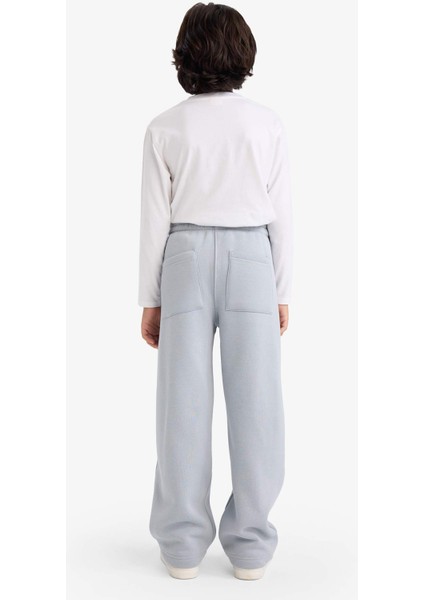 Erkek Çocuk Oversize Geniş Kalıp Beli Lastikli Eşofman Altı G5638A825WN indirimleri