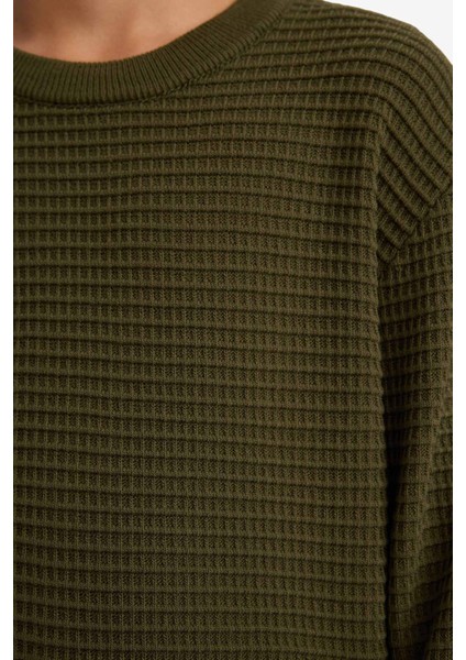 Erkek Çocuk Bisiklet Yaka Triko Kazak G4608A825CW fırsatları