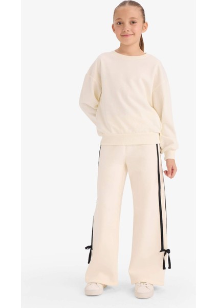 Kız Çocuk Wide Leg Geniş Bol Paça Eşofman Altı G6274A825WN fiyatları