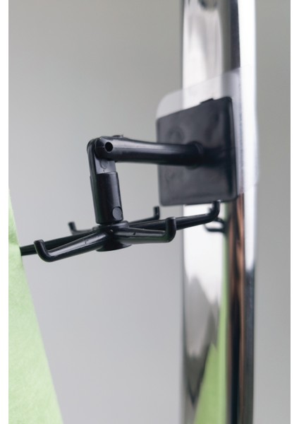 360° Döner Katlanır Kendinden Yapışkanlı Su Geçirmez Çok Amaçlı Kanca (Siyah)(6 Adet) fiyatları