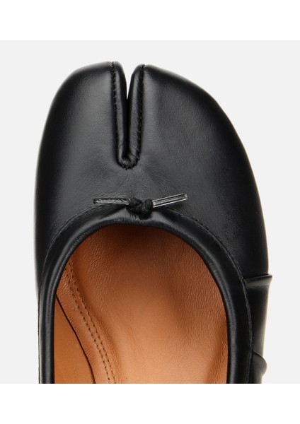 01AYH315490A100 KADIN Deri Siyah Blok Detaylı Kalın Topuklu Ayakkabı indirimleri