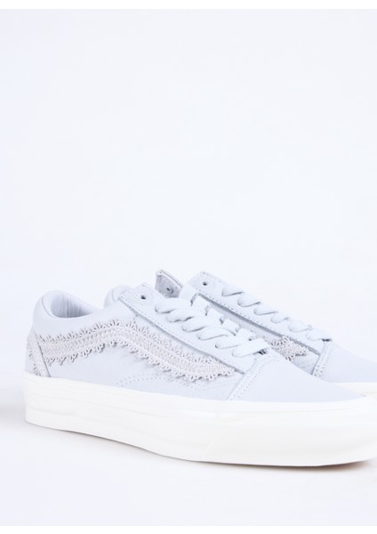 VN000VB3BXC1-LX Old Skool Gri Deri Kadın Lifestyle Ayakkabı indirimleri