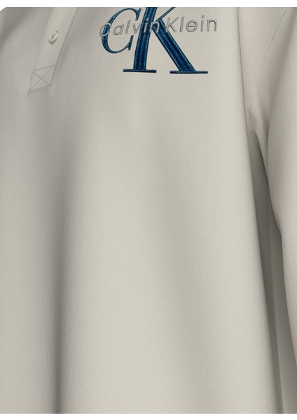 Düz Krem Erkek Polo T-Shirt LV04RD201G67U Ls Chunky Pıque Relax fırsatları