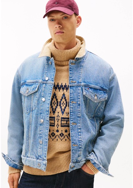 Normal Erkek Ceket MW0MW403731BH_TRUCKER Jacket Kylo I fiyatları