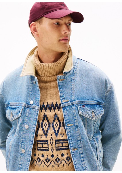 Normal Erkek Ceket MW0MW403731BH_TRUCKER Jacket Kylo I modelleri