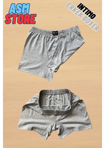 %100 Pamuklu Erkek Boxser / Tekli Paket - Gün Boyu Konfor ve Şıklık ! fırsatları