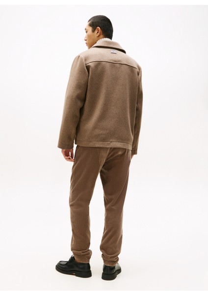 Normal Bej Erkek Ceket MW0MW40624AFE_WOOL 4pkt Jacket fırsatları