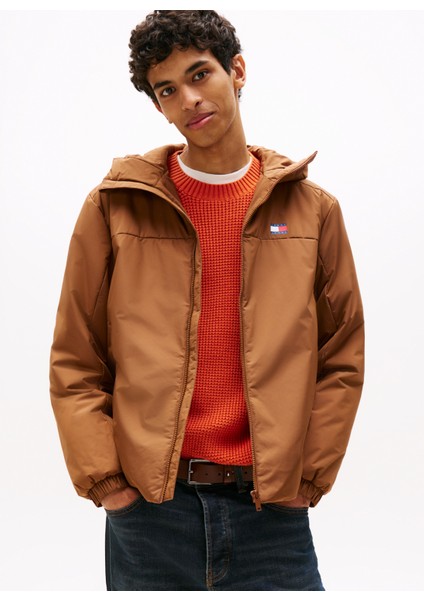 Kahve Erkek Mont DM0DM22065GVP Tjm Padded Poly Jacke fiyatları