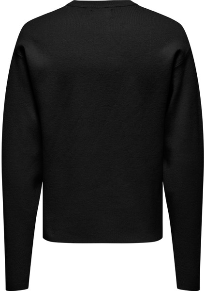 O Yaka Rahat Düz Siyah Erkek Kazak Onscooper Rlx Ls 12 Crew Knıt fiyatları