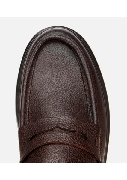 02AYH313980A480 ERKEK Deri Kahverengi Yumuşak Dokulu Klasik Loafer indirimleri