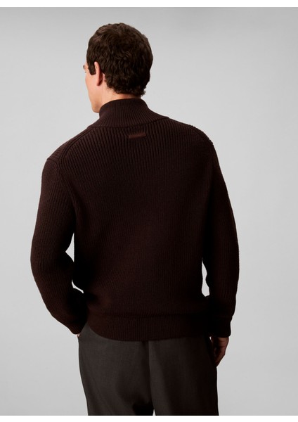 Bisiklet Yaka Normal Gri Erkek Kazak LV04LD305GGRO_LS Fz Texture Stıtch indirimleri