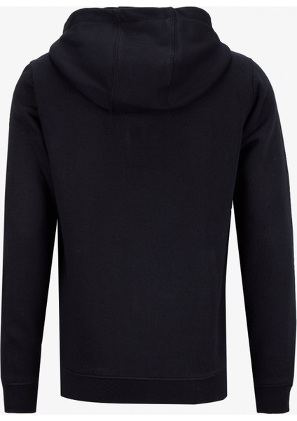 Kapüşon Yaka Siyah Erkek Sweatshırt M5BQ48K9Z21-JBLK Poly Erkek Sweatsh