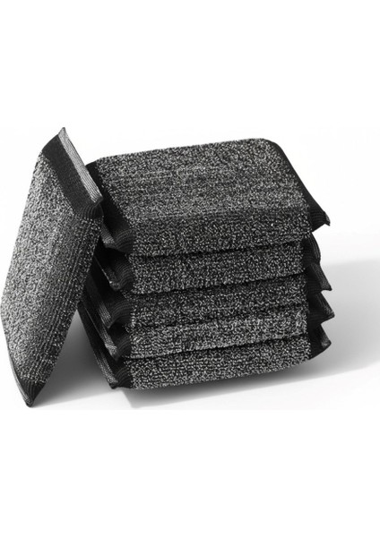 Paslanmaz Çelik Sihirli Inox Yağ ve Kir Çözücü Tel Bulaşık Süngeri 2 Adet