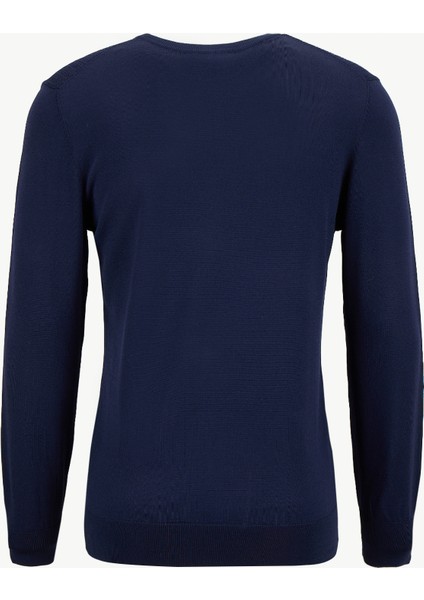 Bisiklet Yaka Standart Lacivert Erkek Kazak ACE049261492_LAC fiyatları